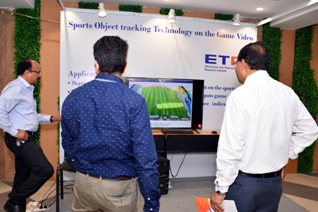 Sports object tracking technology demonstration